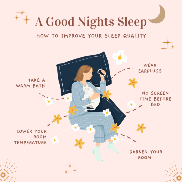 Sleep better get regular