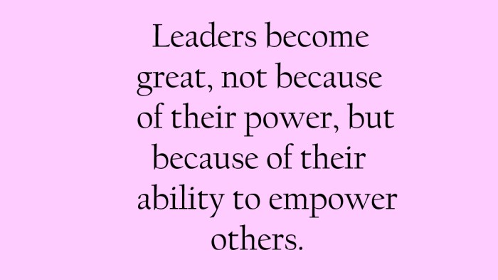 How to Be a Leader