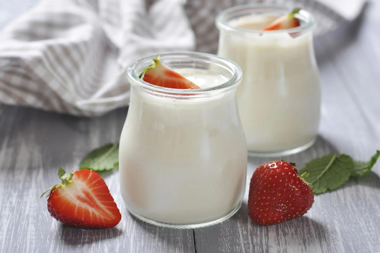 Yoghurt making homemade