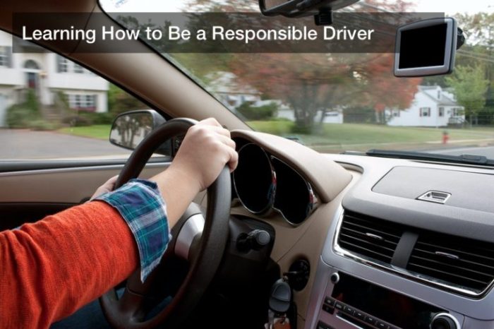 How to Be a Responsible Driver