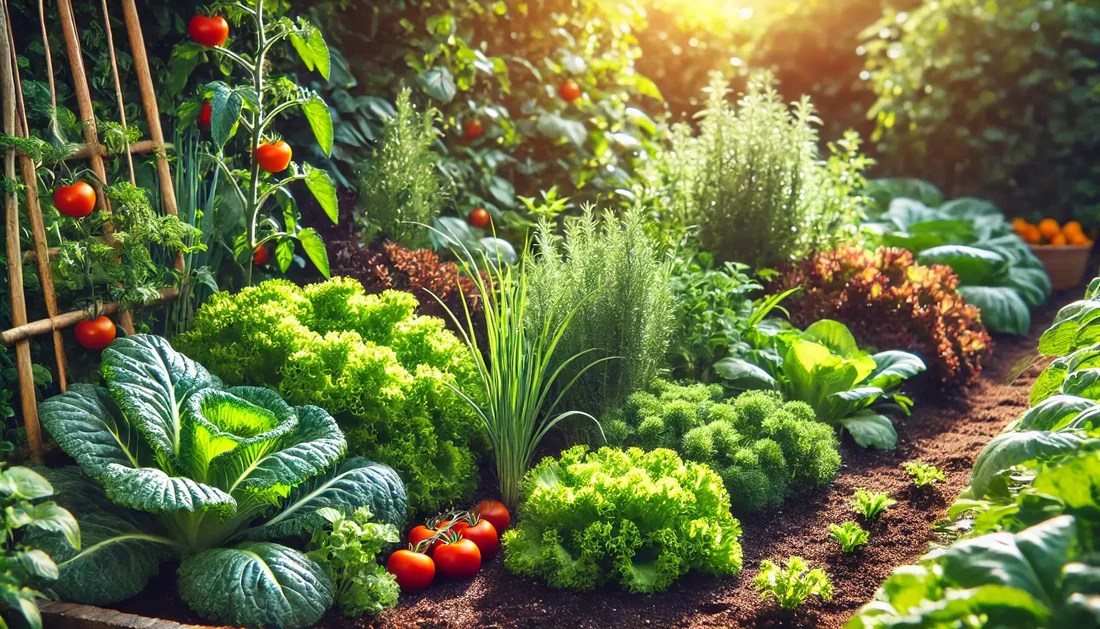 Vegetable garden starting planning planting seedlings bigelow dan getty bank