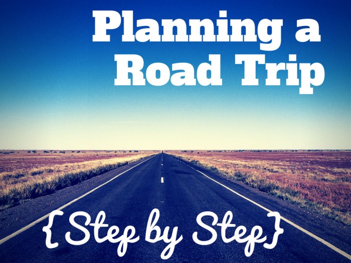 How to Plan a Road Trip