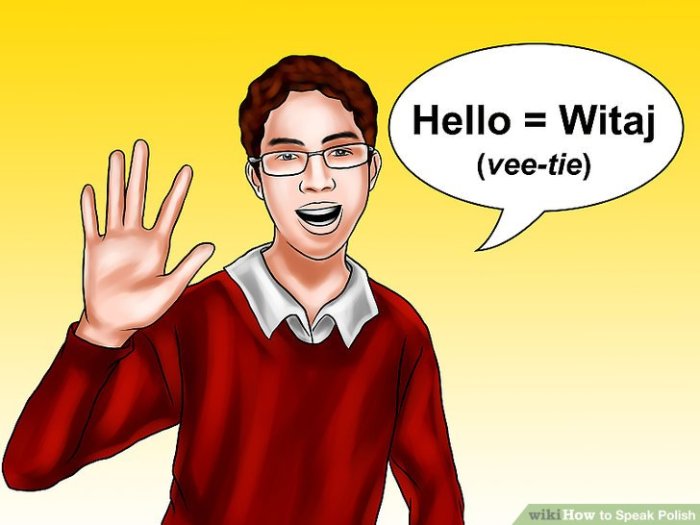 Polish speak wikihow step Polish speak wikihow step