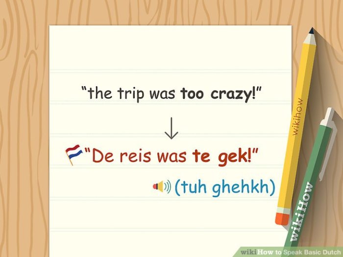 Dutch speak basic wikihow Dutch speak basic wikihow