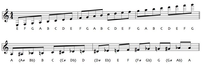 Music write notation treble theory clef understand beginners