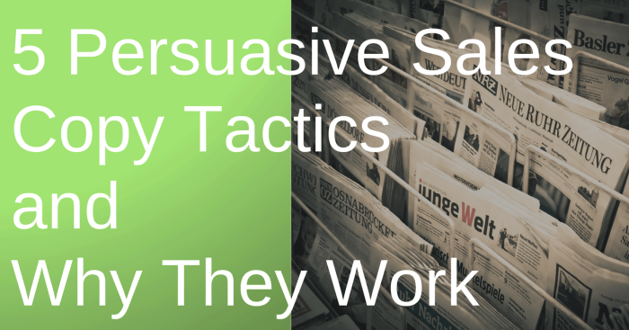 How to Write Effective Sales Copy: 10 Tips for Persuasive Writing